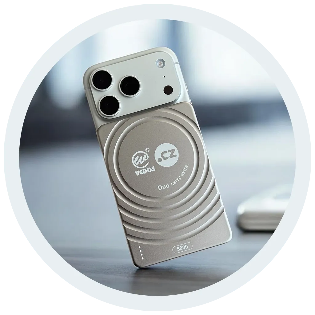 Batterie externe sans fil magnétique Qi2 SlimDual 5000 mAh Batterie externe sans fil magnétique Qi2 SlimDual 5000 mAh